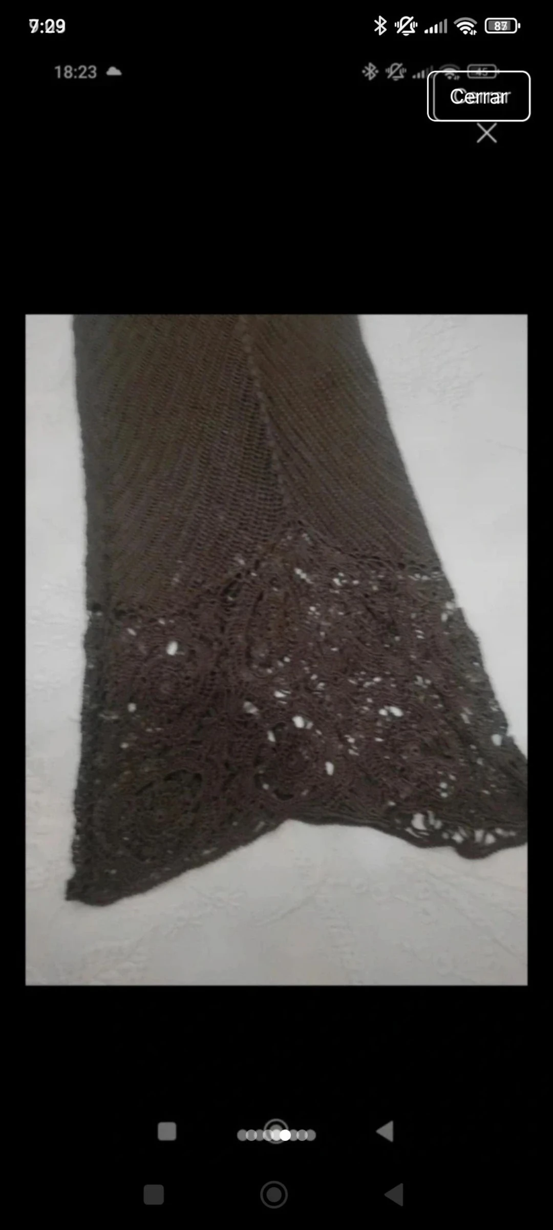 Crochet skirt size 42 – photo 3